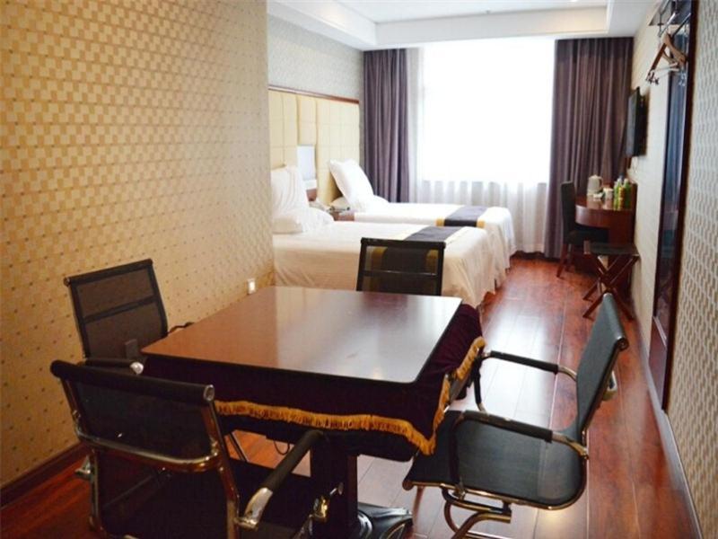 Greentree Inn Anhui Fuyang Yijing International North Door Busniess Hotel Екстериор снимка