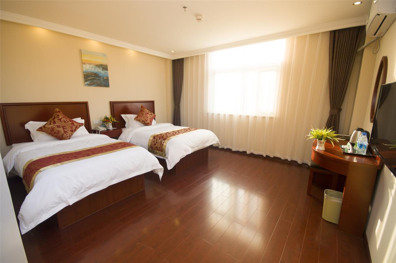 Greentree Inn Anhui Fuyang Yijing International North Door Busniess Hotel Екстериор снимка